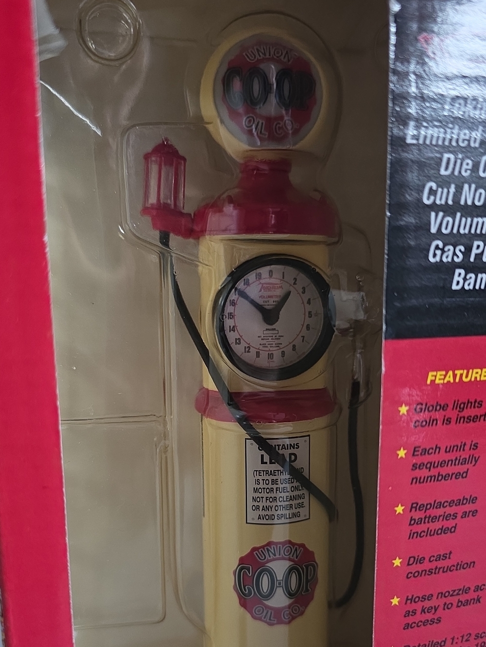 Tokheim Limited Edition  Die Cast Cut No.850 Volumeter Gas Pump Bank - Picture 4 of 5
